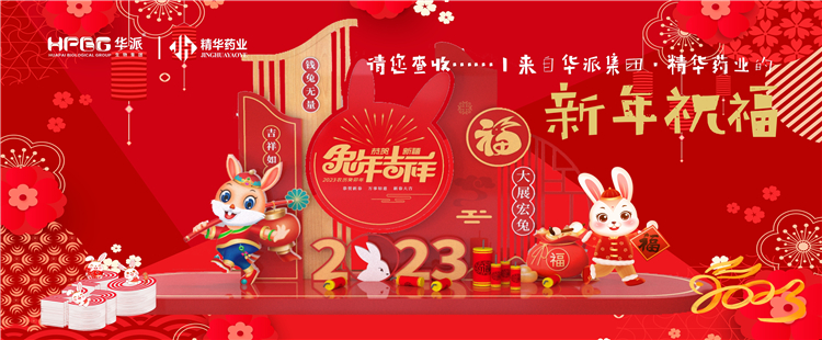 @请您查收&hellip;&hellip;丨来自华派集团&middot;龙8头号玩家药业的新年祝福！