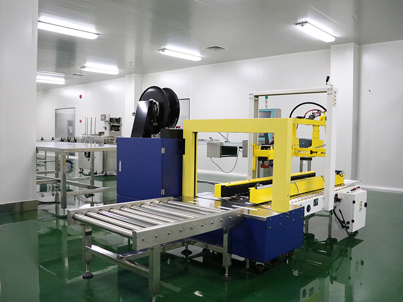 最终灭菌巨细容量非静脉注射剂车间：自动打包机 